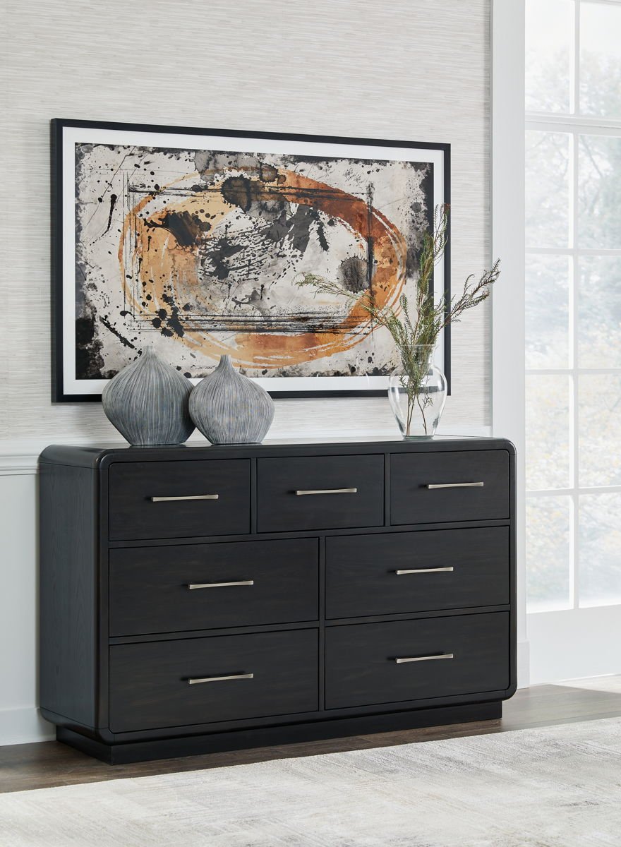 Rowanbeck - Dresser - Black - Image 4