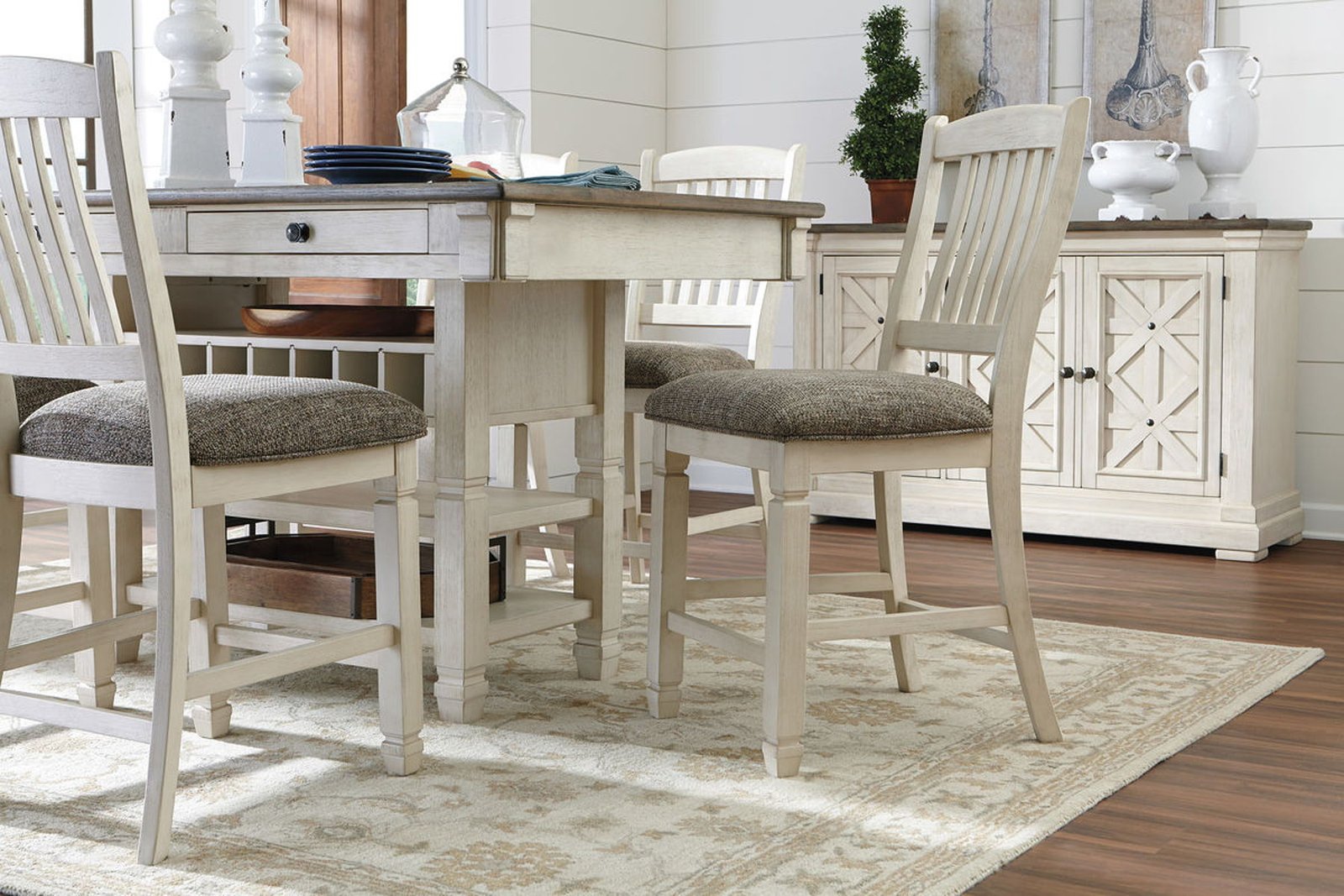 Bolanburg - Rectangular Counter Table Set - Image 2