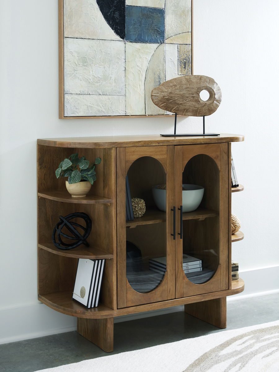 Niall - Accent Cabinet - Light Brown - Image 4