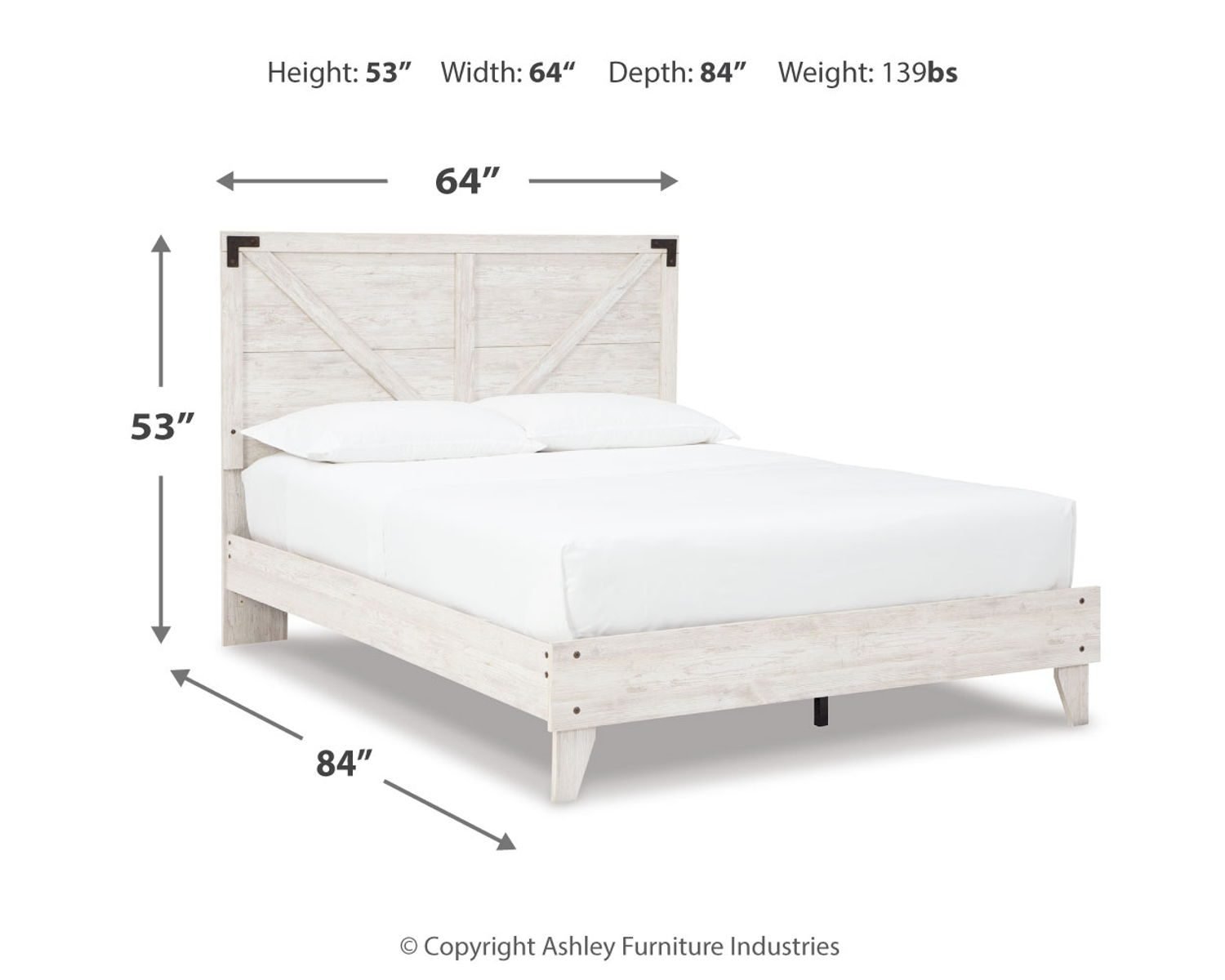 Shawburn - Panel Bed - Image 5