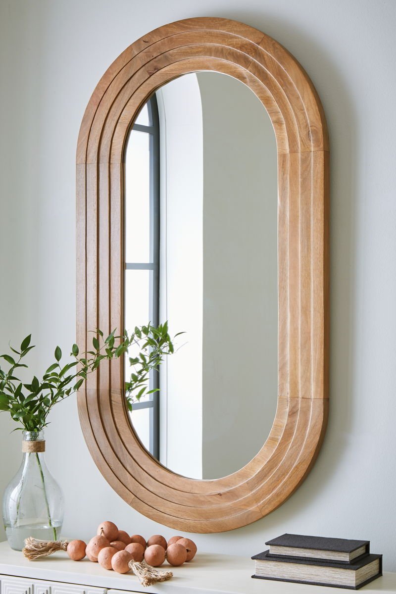 Daverly - Accent Mirror - Brown - Image 4