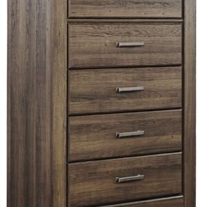 Juararo - Five Drawer Chest - Dark Brown