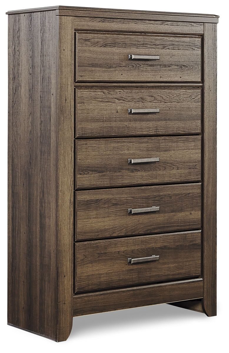 Juararo - Five Drawer Chest - Dark Brown