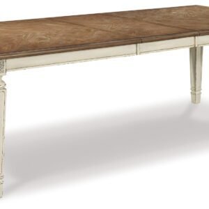 Realyn - Rectangular Dining Room Extension Table - Chipped White
