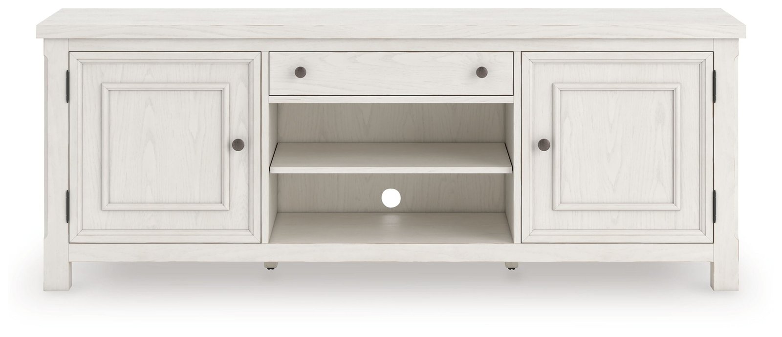 Robbinsdale - Extra Large TV Stand - Antique White - Image 2