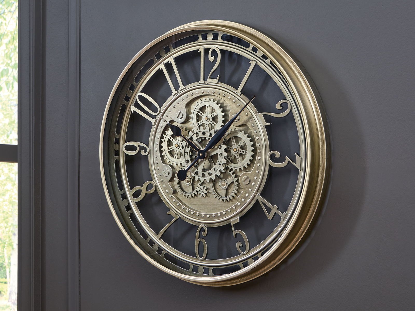 Gilover - Wall Clock - Champagne Finish - Image 4