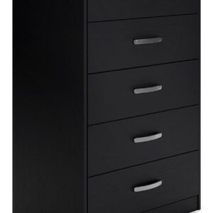 Finch - Five Drawer Chest - 46" Height - Black