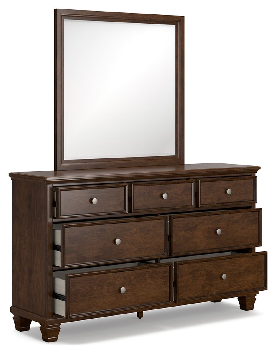Danabrin - Dresser And Mirror - Brown - Image 2