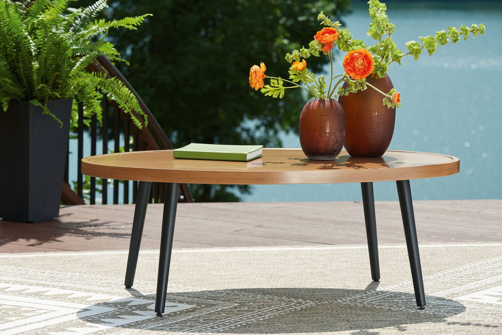 Horizon Hall - Cocktail Table - Two-tone Brown - Image 2