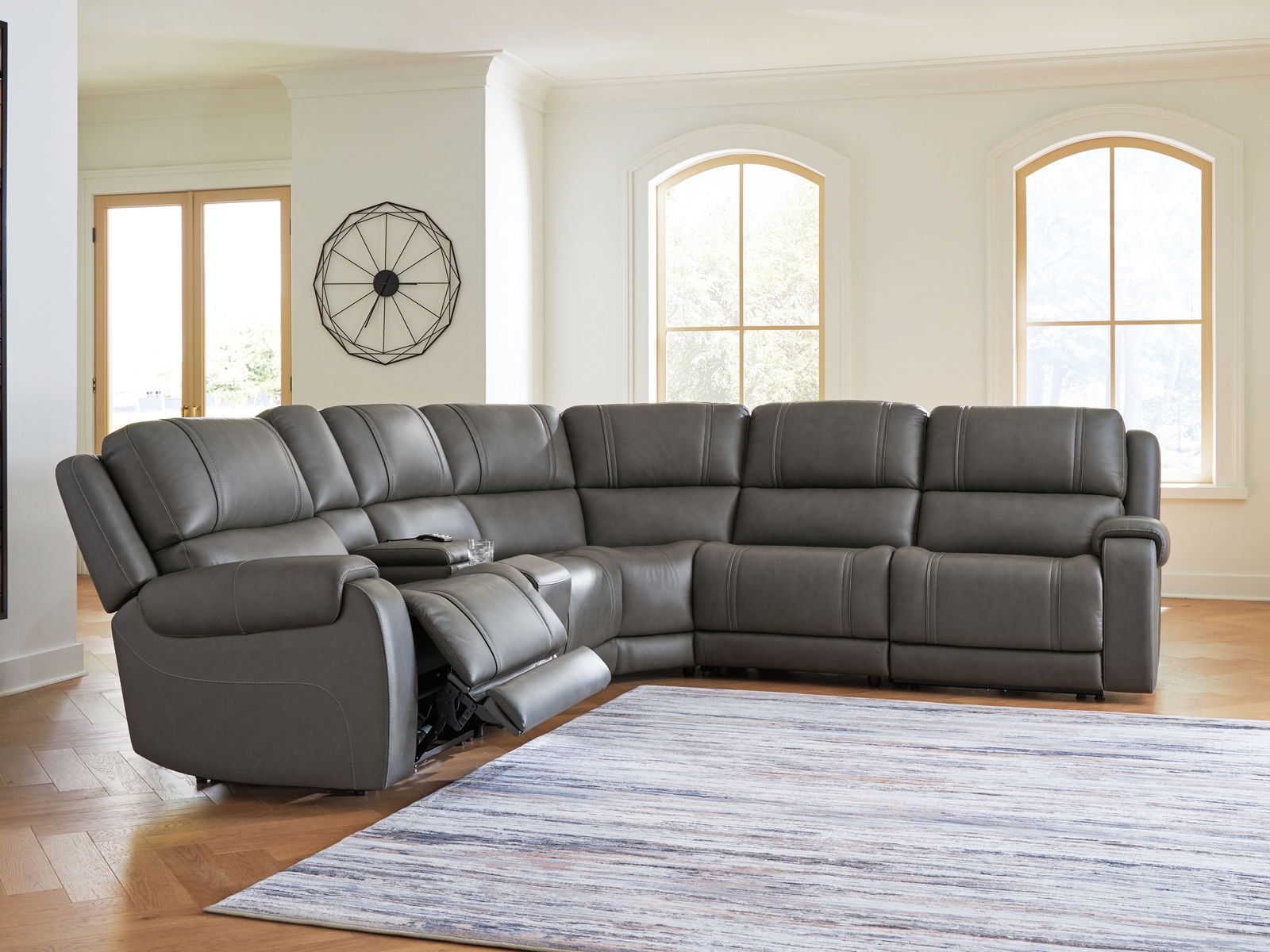 5Z - Pittson - Power Reclining Sectional - Image 7