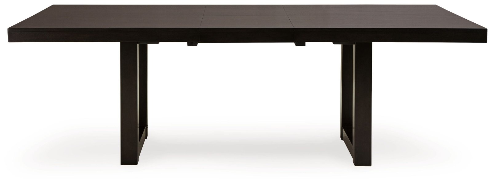 Neymorton - Rectangular Dining Room Butterfly Extension Table - Dark Grayish Brown - Image 3