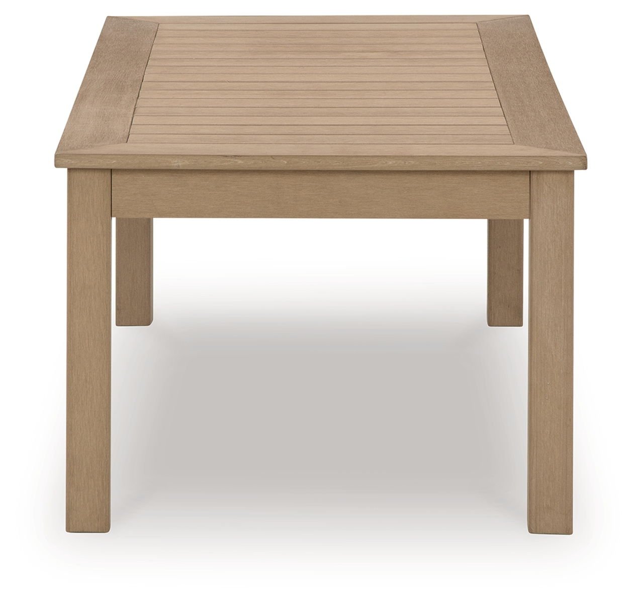 Hallow Creek - Rectangular Cocktail Table - Driftwood - Image 4
