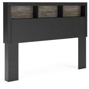 Broachmyn - Lighted Bookcase Headboard