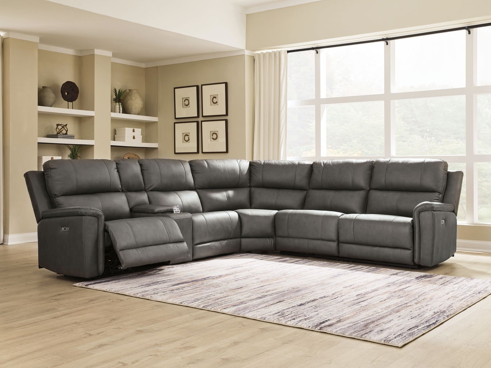 Bleckley - Reclining Sectional - Image 4