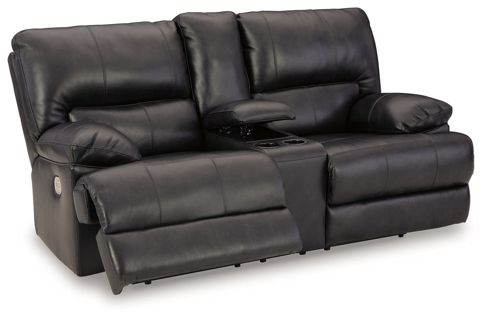 Mountainous - Power Reclining Loveseat With Console /Adj Headrest - Eclipse - Image 4