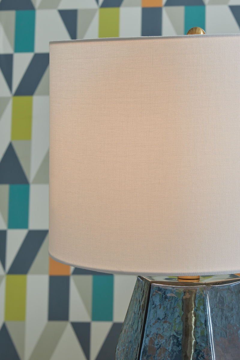 Tallow - Glass Table Lamp - Blue - Image 4
