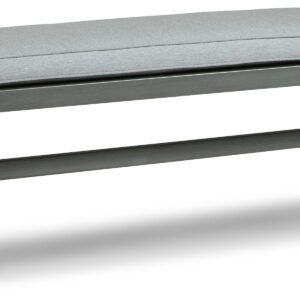 Elite Park - Bench With Cushion - Gray