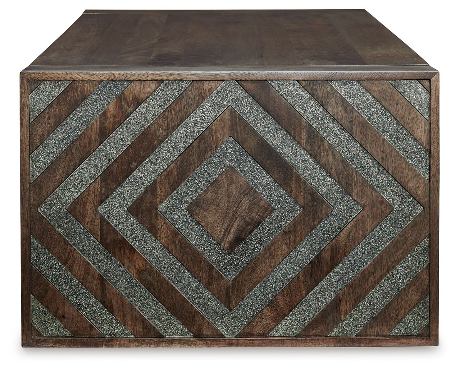 Dreggan - Rectangular Cocktail Table - Brown - Image 3