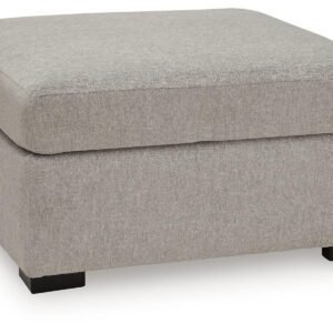 ModMax Luxe - Oversized Accent Ottoman - Flint