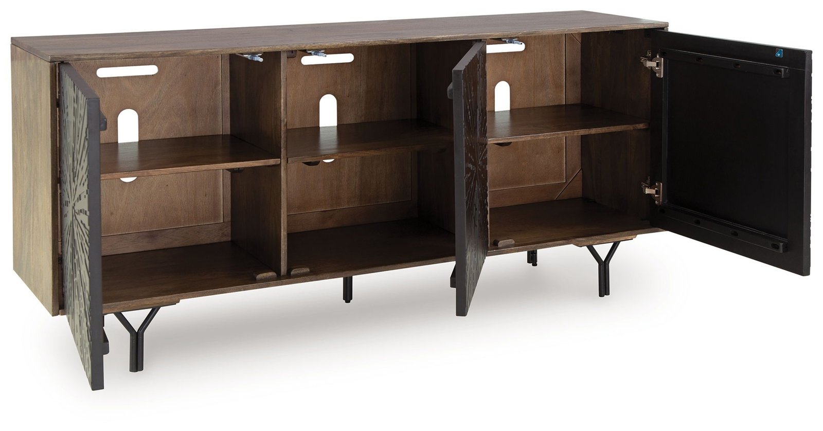 Lavinmont - Accent Cabinet - Multi Brown - Image 2