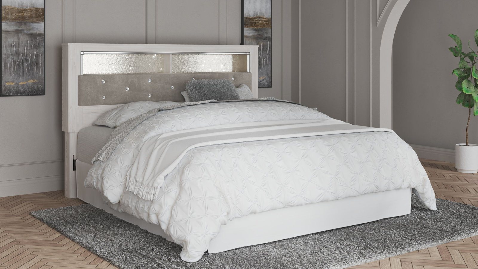Altyra - Panel Bookcase Headboard - Image 3