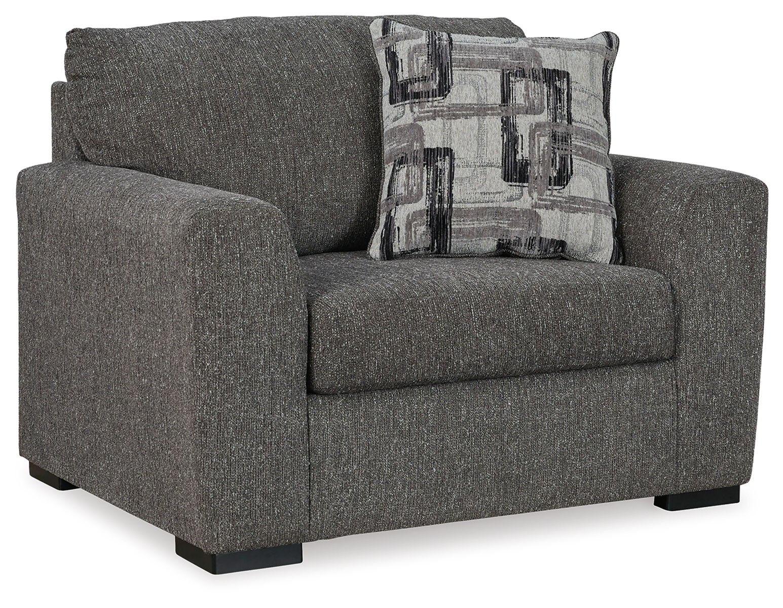 Gardiner - Chair And A Half - Pewter