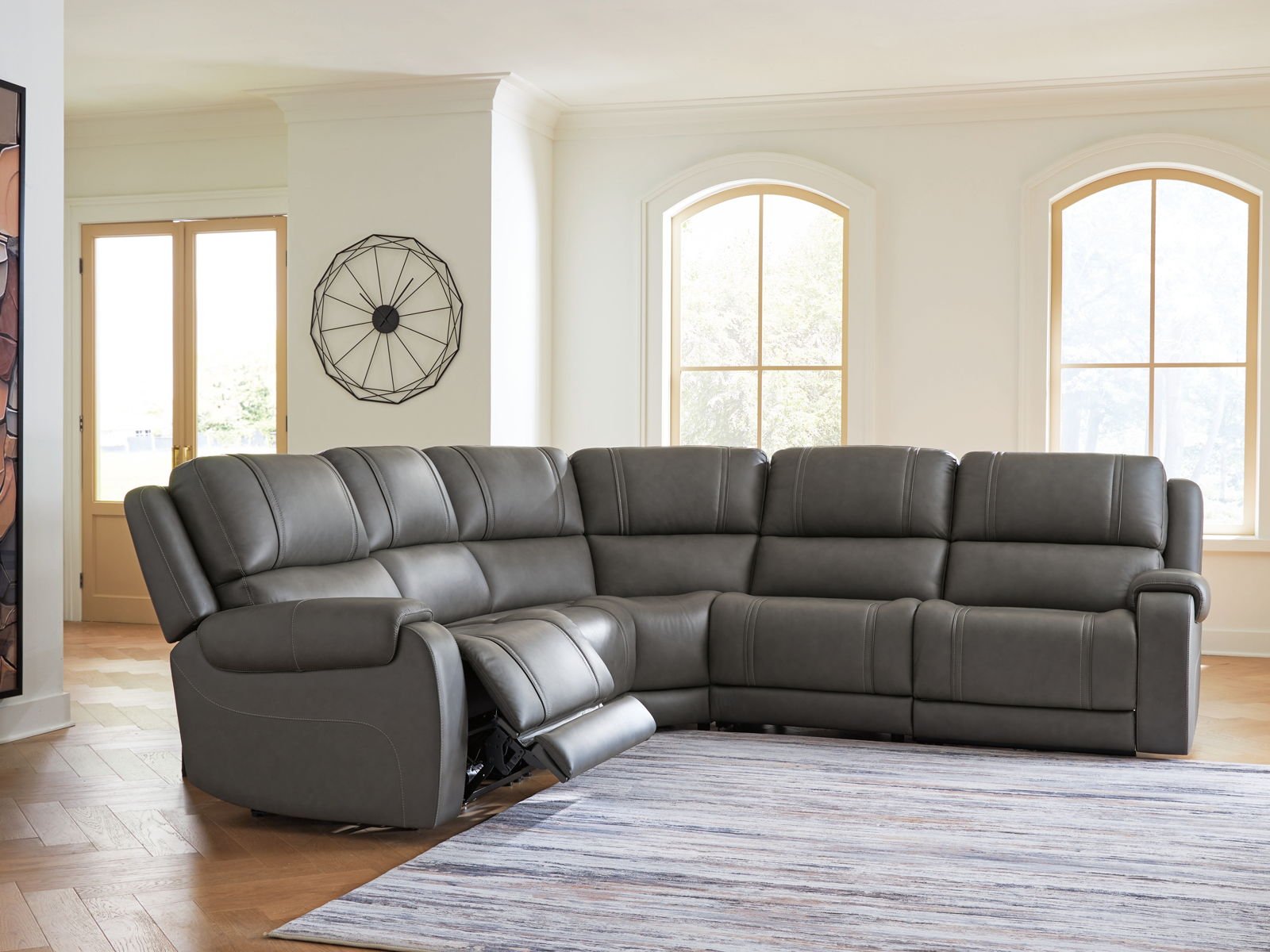 5Z - Pittson - Power Reclining Sectional - Image 5