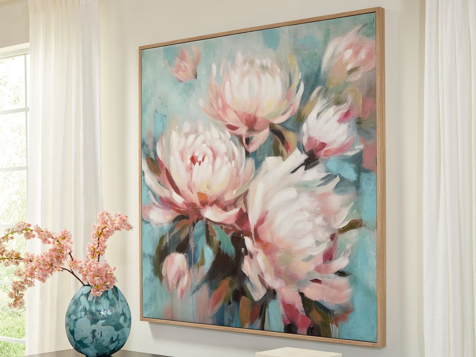 Parryville - Wall Art - Aqua / Pink - Image 3
