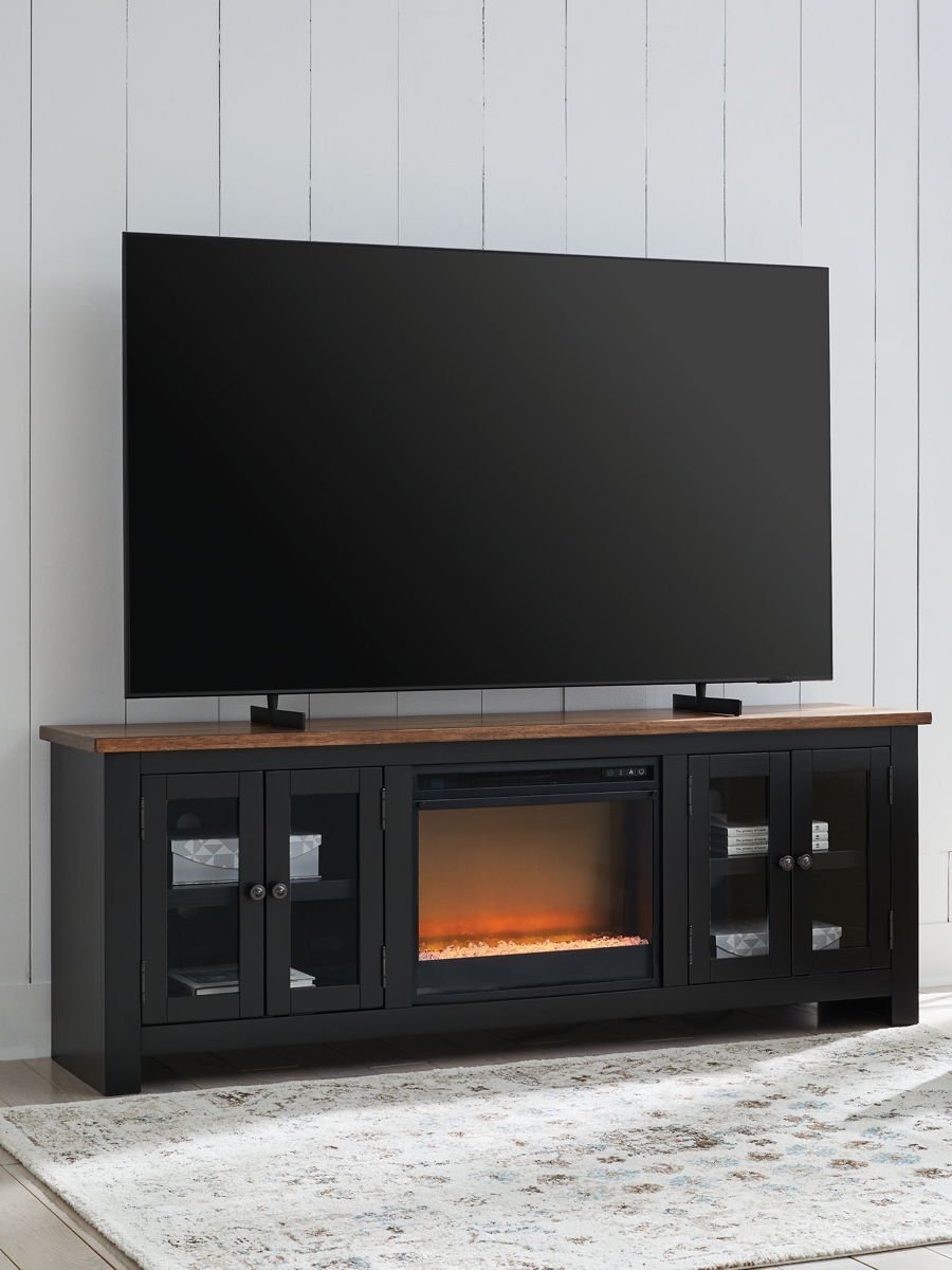 Wildenauer - 76" TV Stand With Electric Fireplace - Image 5