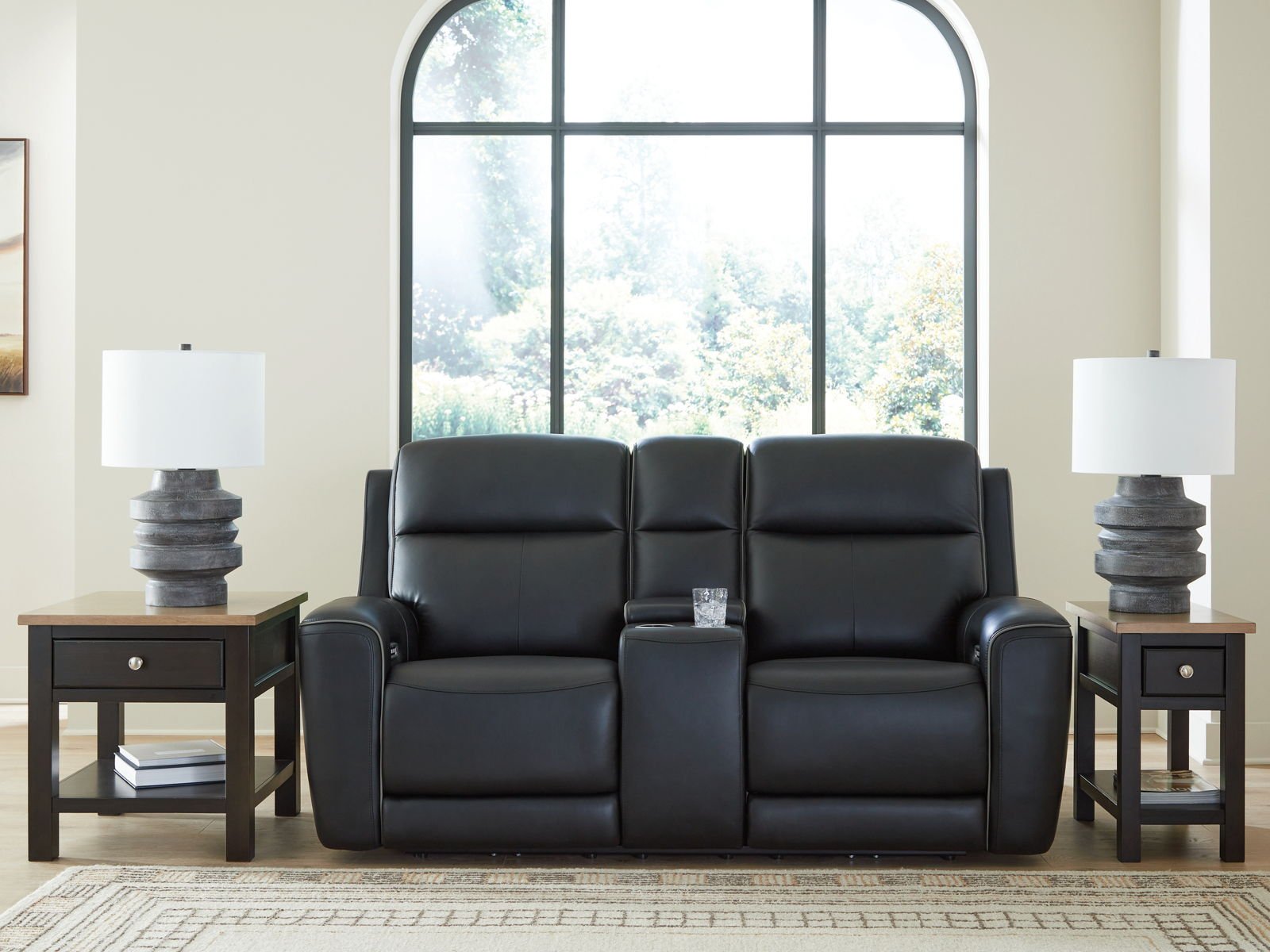 5Z-Comfort - Relaxation - Power Reclining Loveseat with Console / Adj Headrest - Image 2