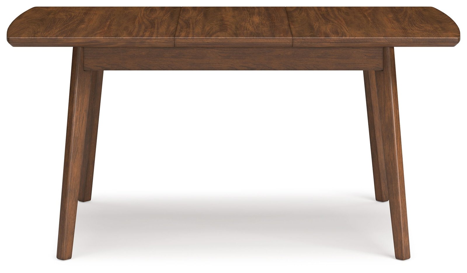 Lyncott - Rectangular Dining Room Butterfly Extension Table - Brown - Image 3