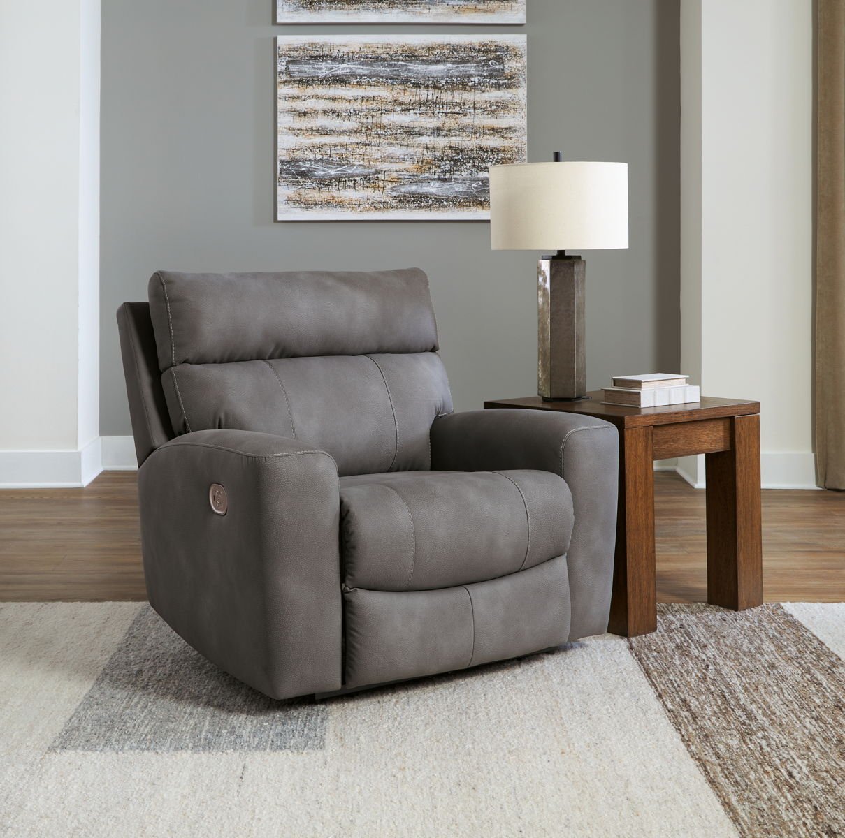 Next-Gen Durapella - Power Recliner With Adj Headrest - Image 7