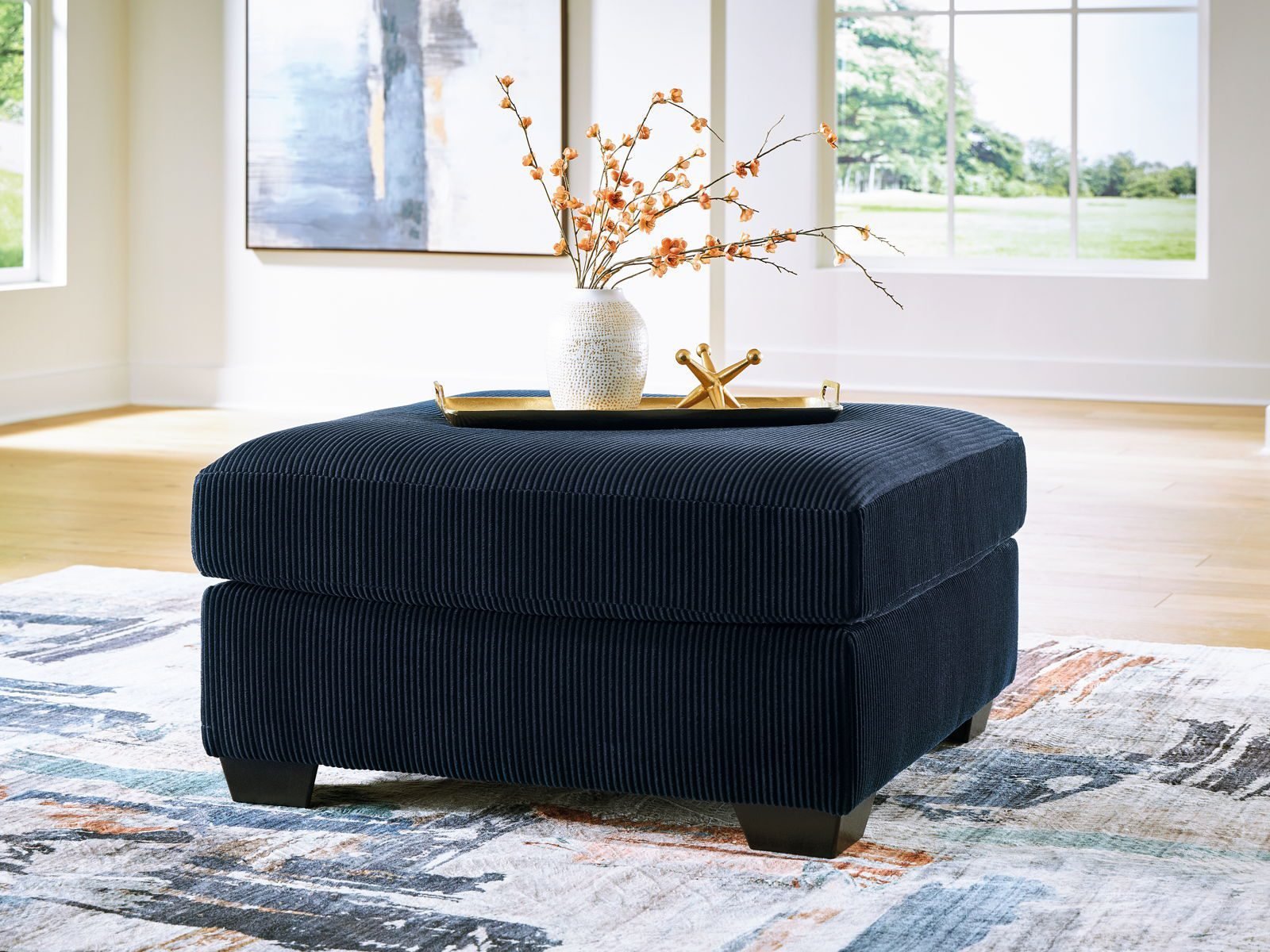 SimpleJoy - Oversized Accent Ottoman - Image 5