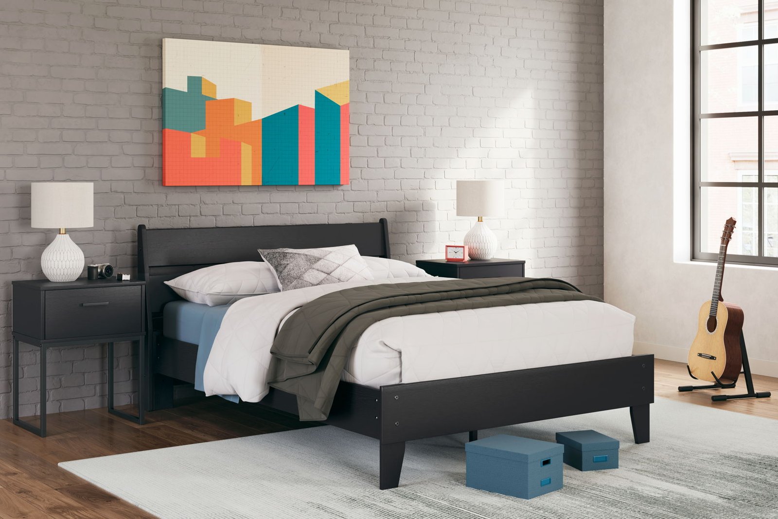 Socalle - Panel Platform Bed - Image 13