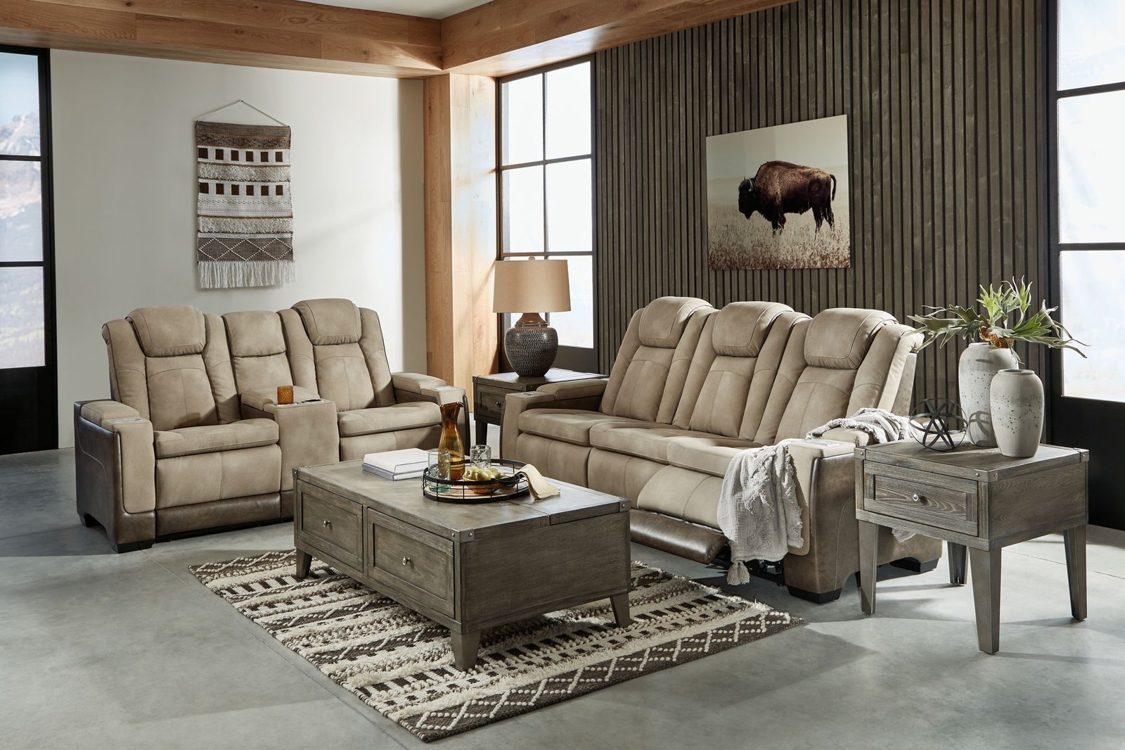 Next-Gen Durapella - Power Reclining Living Room Set - Image 6