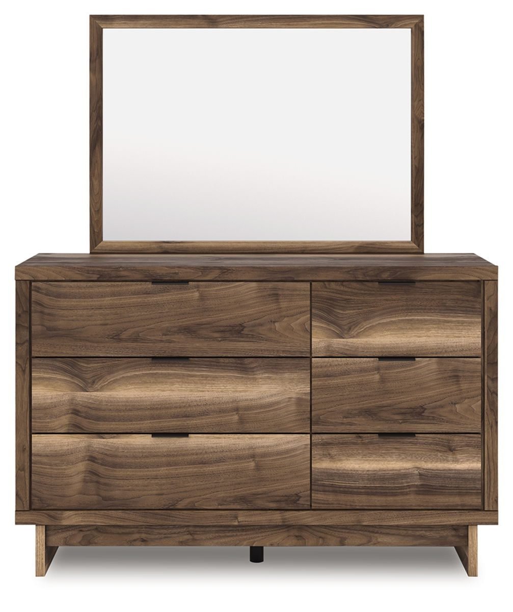 Chirason - Dresser And Mirror - Brown - Image 4
