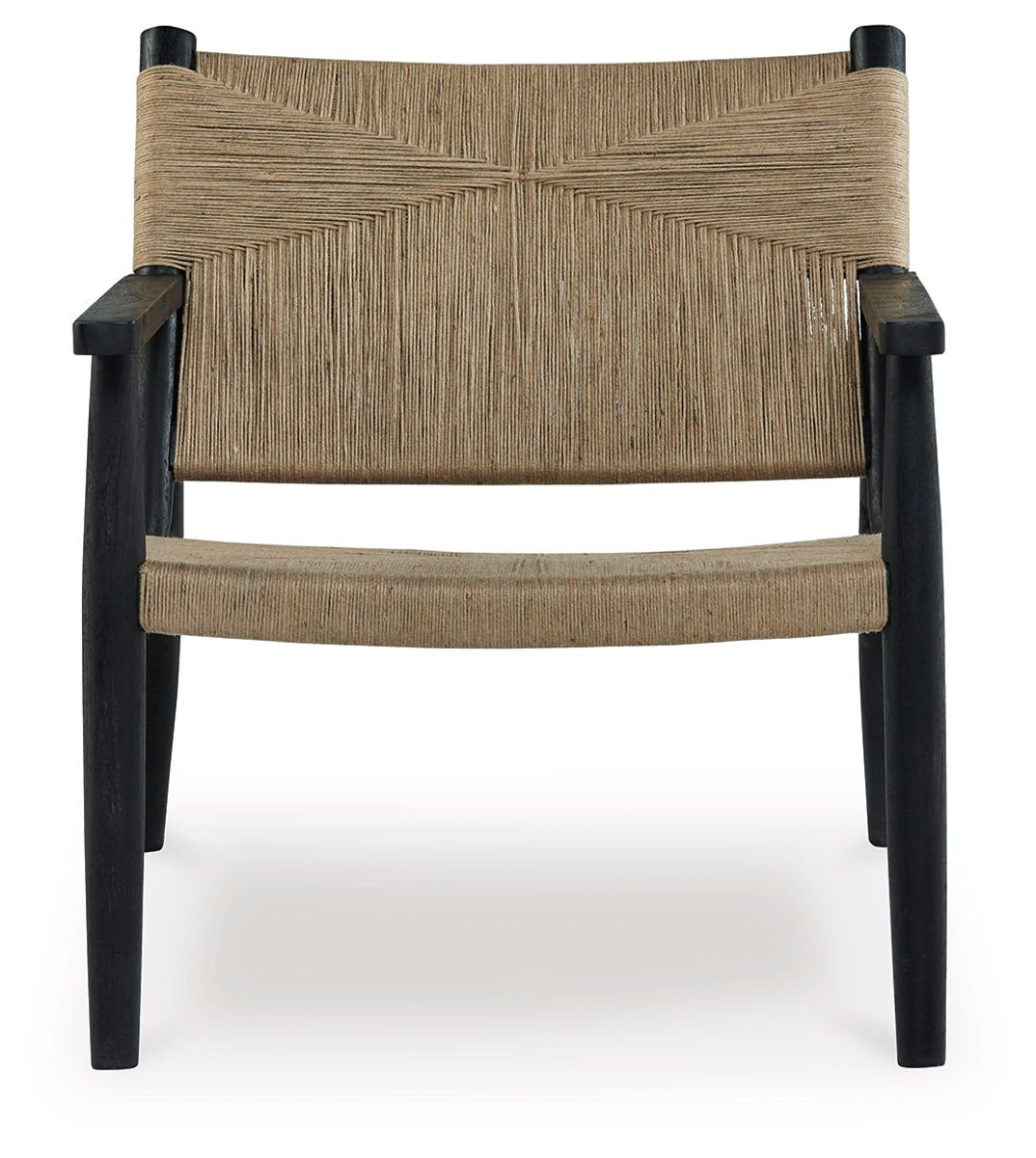 Halfmore - Accent Chair - Black / Natural - Image 2