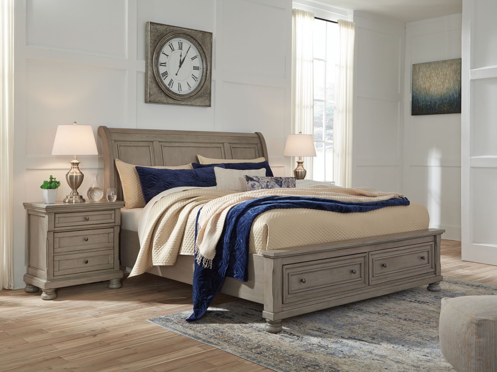 Lettner - Sleigh Bed - Image 3