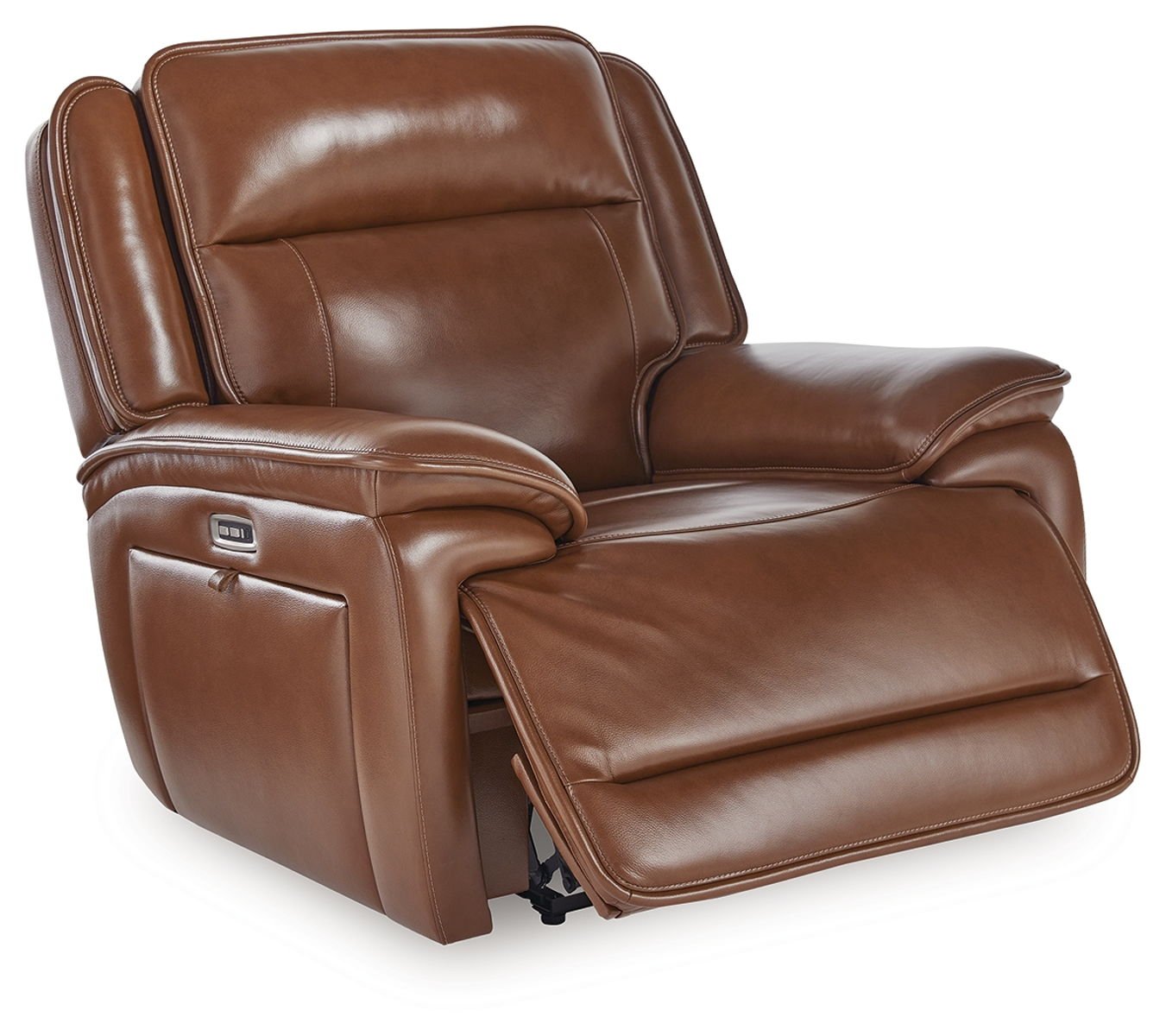 Healy Pier - Power Recliner / Adj Headrest - Chocolate - Image 2