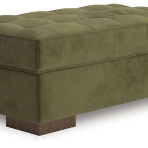 Caspian-Town - Oversized Accent Ottoman - Olive