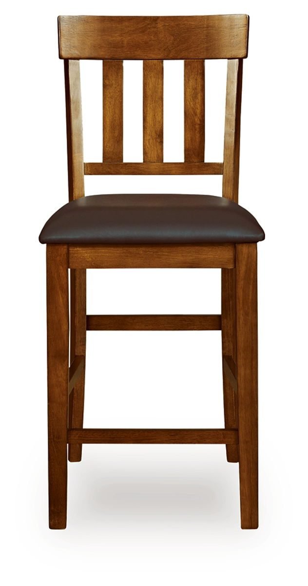 Ralene - Upholstered Barstool (Set of 2) - Medium Brown - Image 3