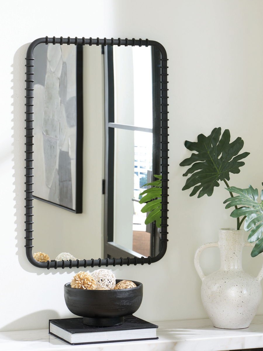 Judlow - Accent Mirror - Black - Image 4