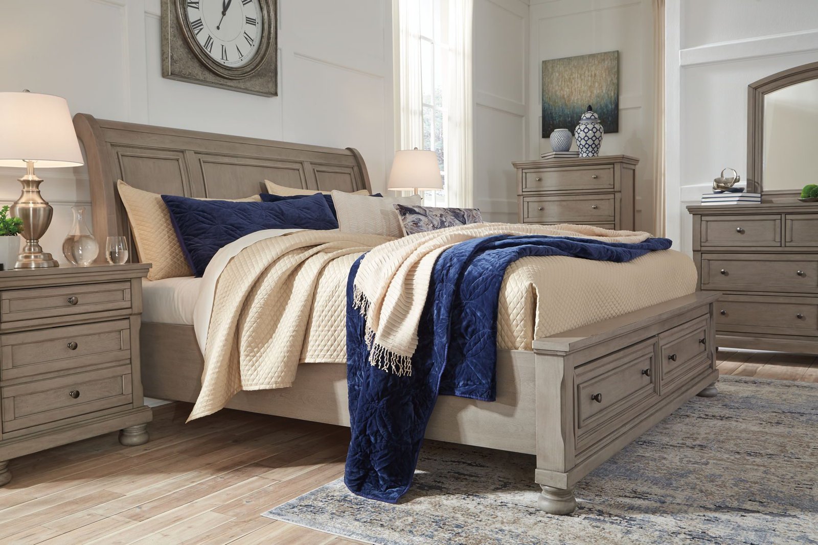 Lettner - Sleigh Bed - Image 4