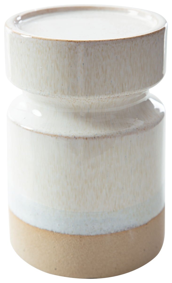 Hurston - Candle Holder Set (Set of 3) - Ivory / Brown - Image 2