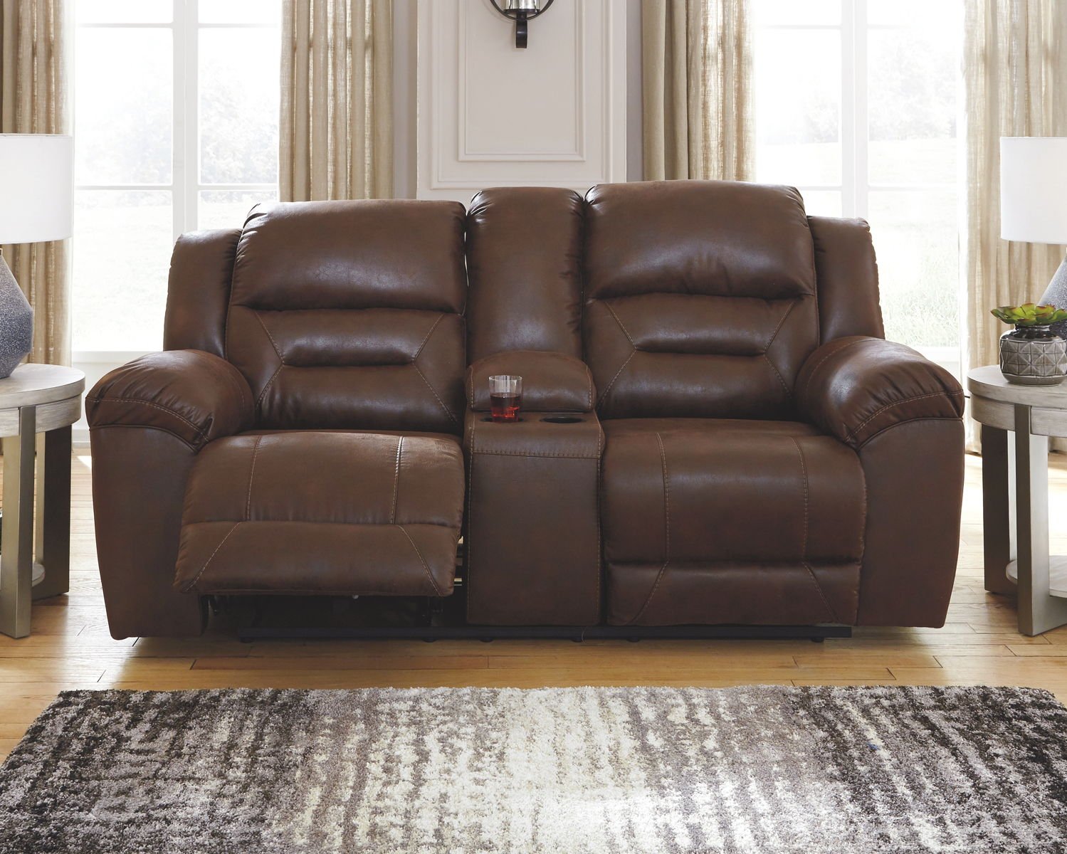 Stoneland - Power Reclining Loveseat - Image 4