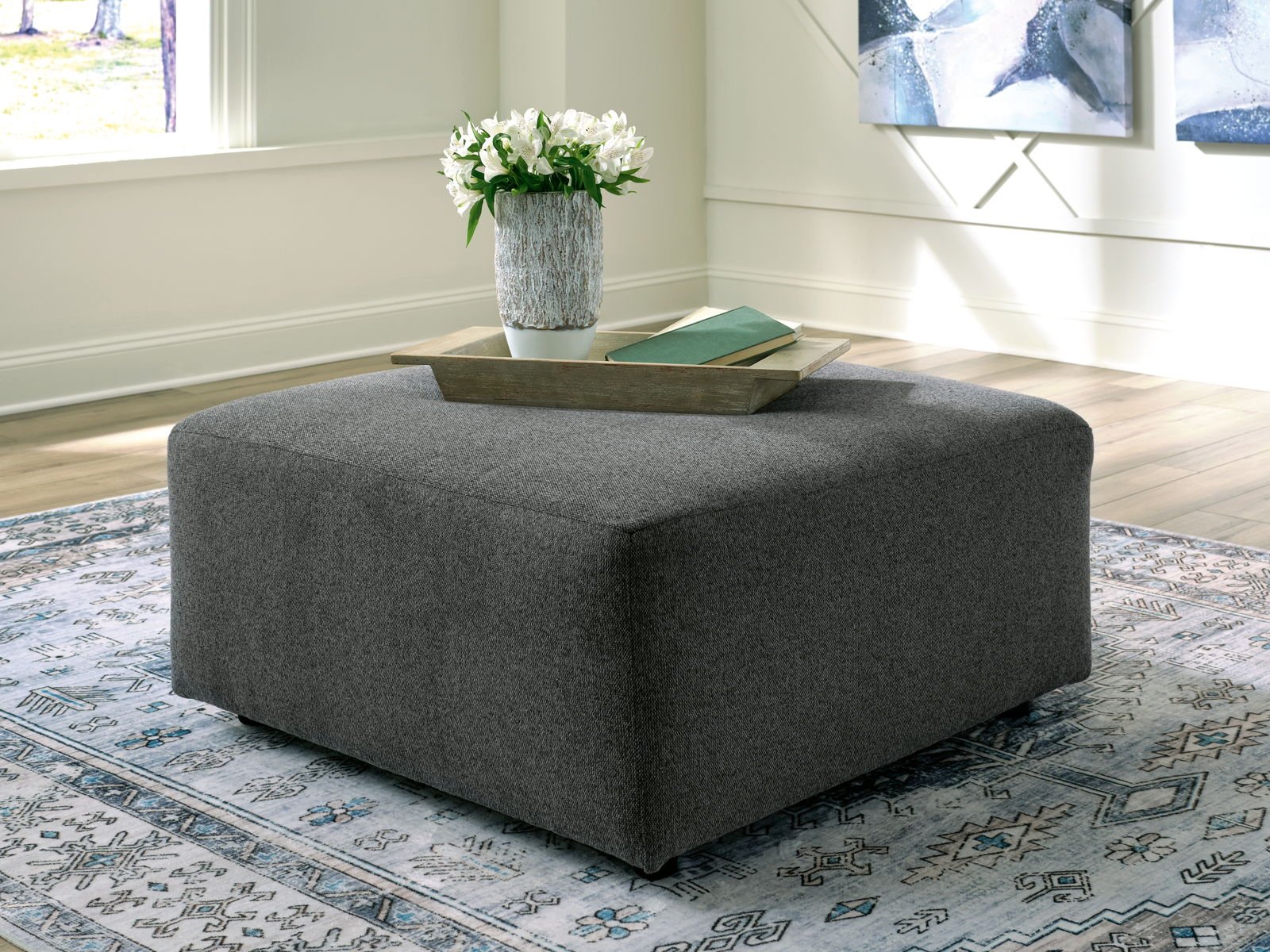 Edenfield - Oversized Accent Ottoman - Image 6