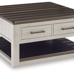 Darborn - Lift Top Cocktail Table - Gray / Brown