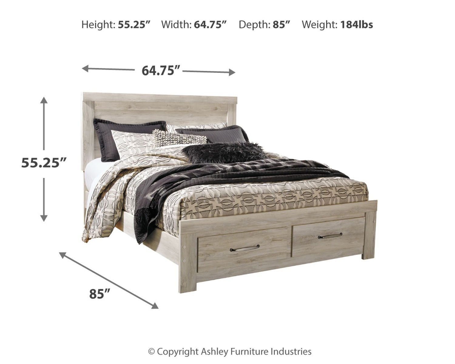 Bellaby - Platform Bed With Storage - Image 6