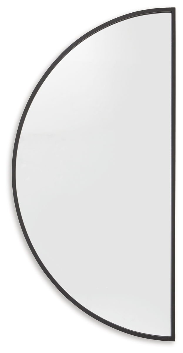 Denlow - Accent Mirror - Black - Image 3