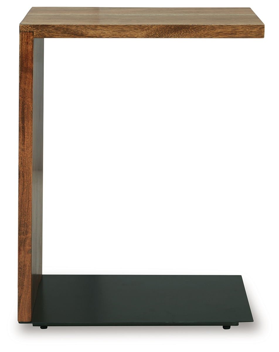 Wimshaw - Accent Table - Brown / Black - Image 3